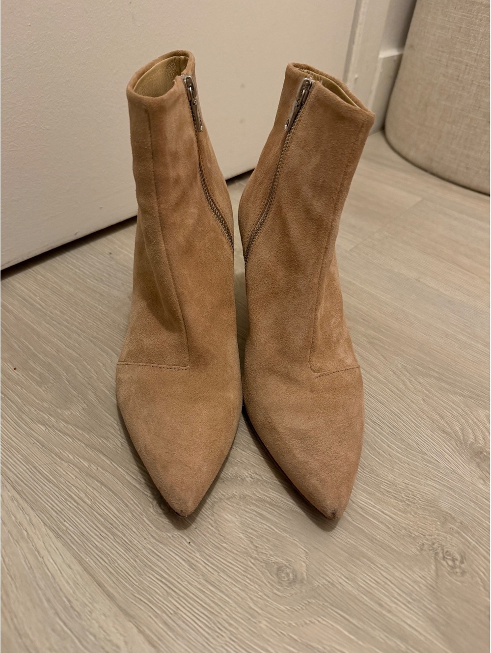 Nude Suede Beha Boot - Rag and Bone